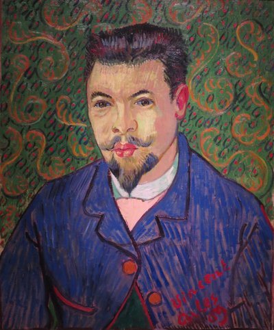 Portrait of Doctor Felix Rey by Vincent van Gogh